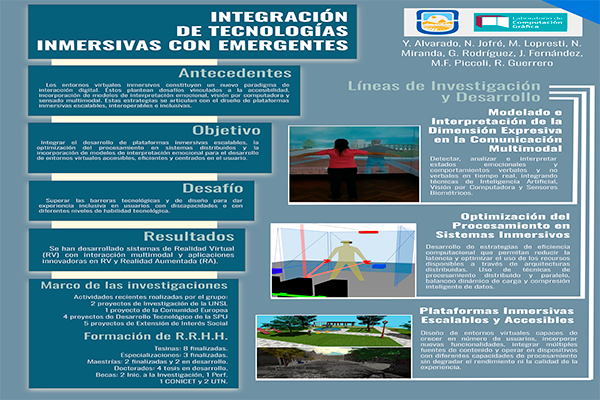 Integración de Tecnologías Inmersivas con Emergentes